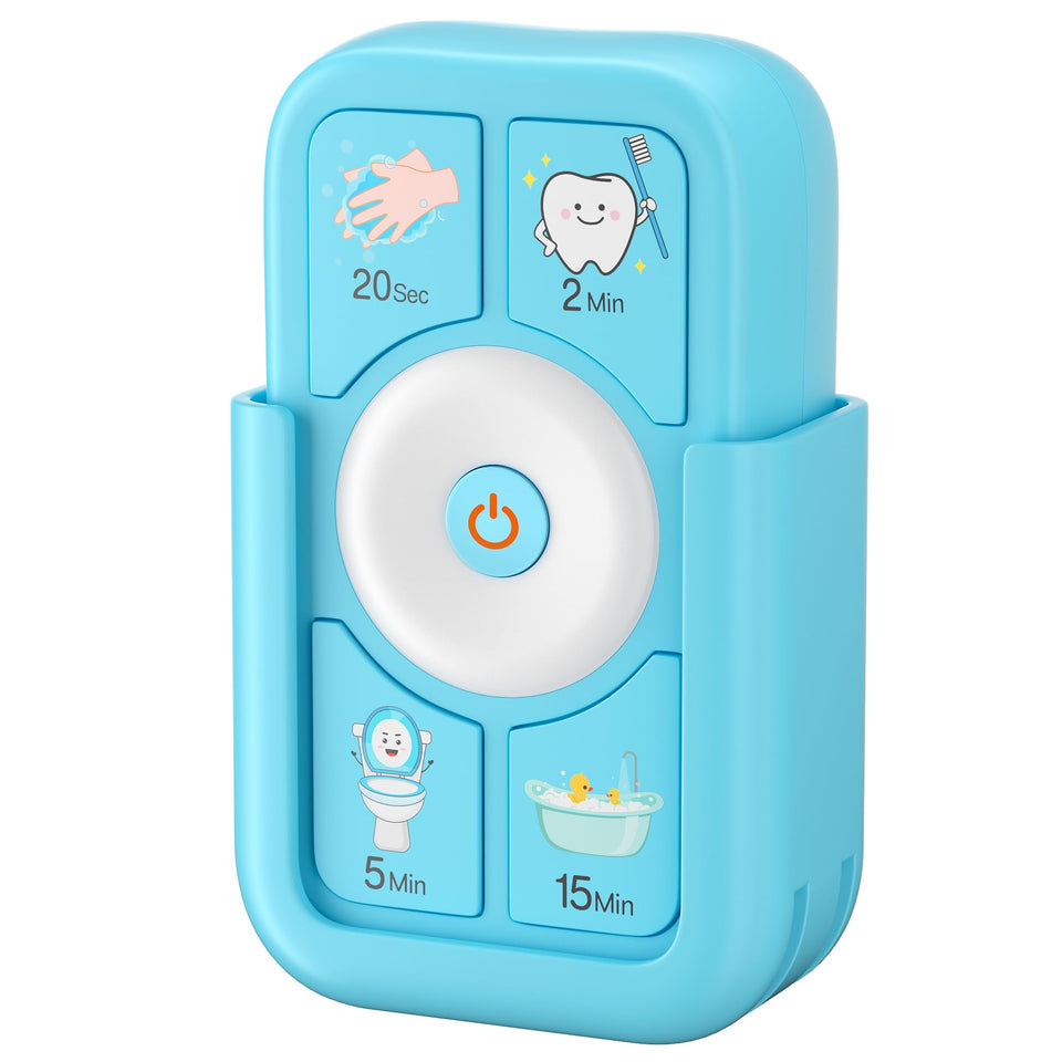Sunnyload kids timer for brushing teeth with a 2-minute cue to build healthy habits