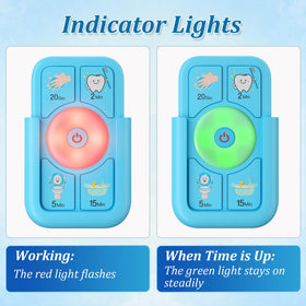 Sunnyload timer for shower with 15-minute cue makes bath time efficient