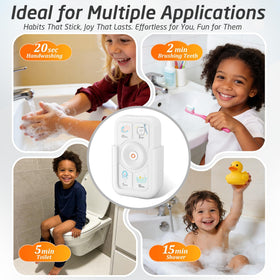 Sunnyload timer for handwashing motivates kids to scrub for twenty seconds