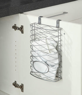 SunnyPoint bag storage bin open-top holds bags neatly and visibly