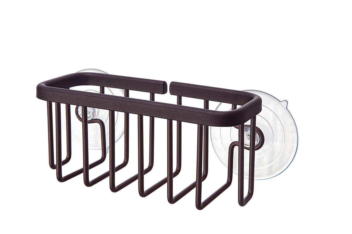 SunnyPoint NeverRust compact aluminum caddy designed for tight sink spaces