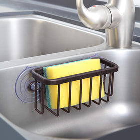 SunnyPoint NeverRust sink caddy holding scrubbers for quick cleanup