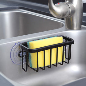SunnyPoint NeverRust sink caddy holds sponges for quick, convenient access.
