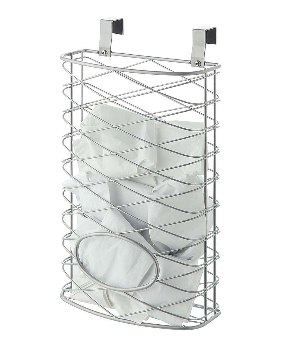 SunnyPoint over-cabinet organizer door-hanger for tidy bags and easy access