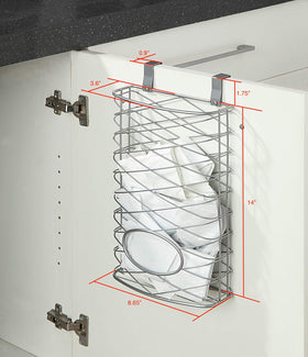 SunnyPoint pantry storage over door maximizes doorway space