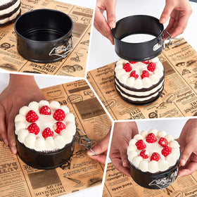 Sunnyray durable carbon steel pans with nonstick coating for simple cleanup.