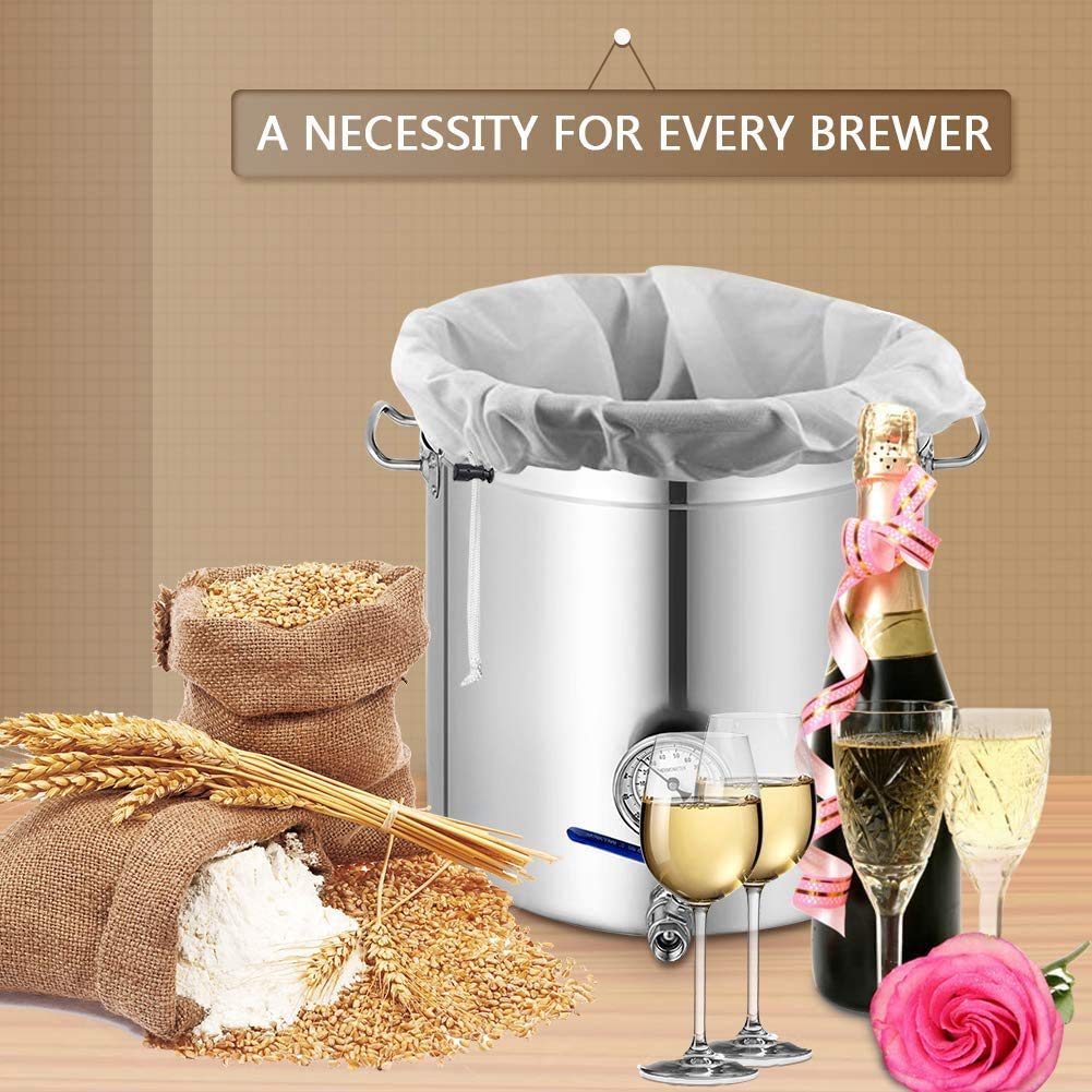 SUNPRO boil-safe BPA-free nylon prevents off-flavors during high-heat brewing