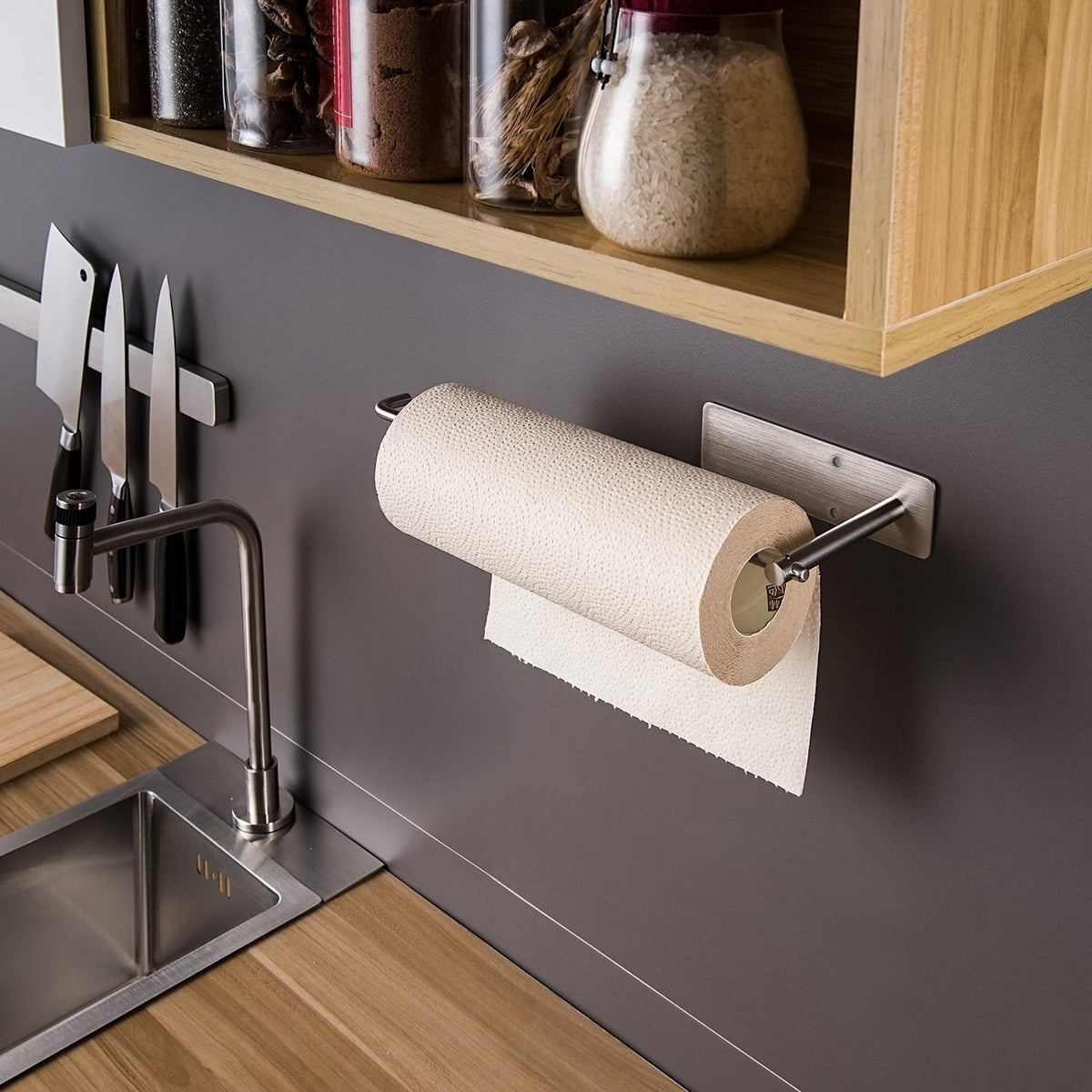 Suntech stainless steel finish resists water and rust for long-lasting use.