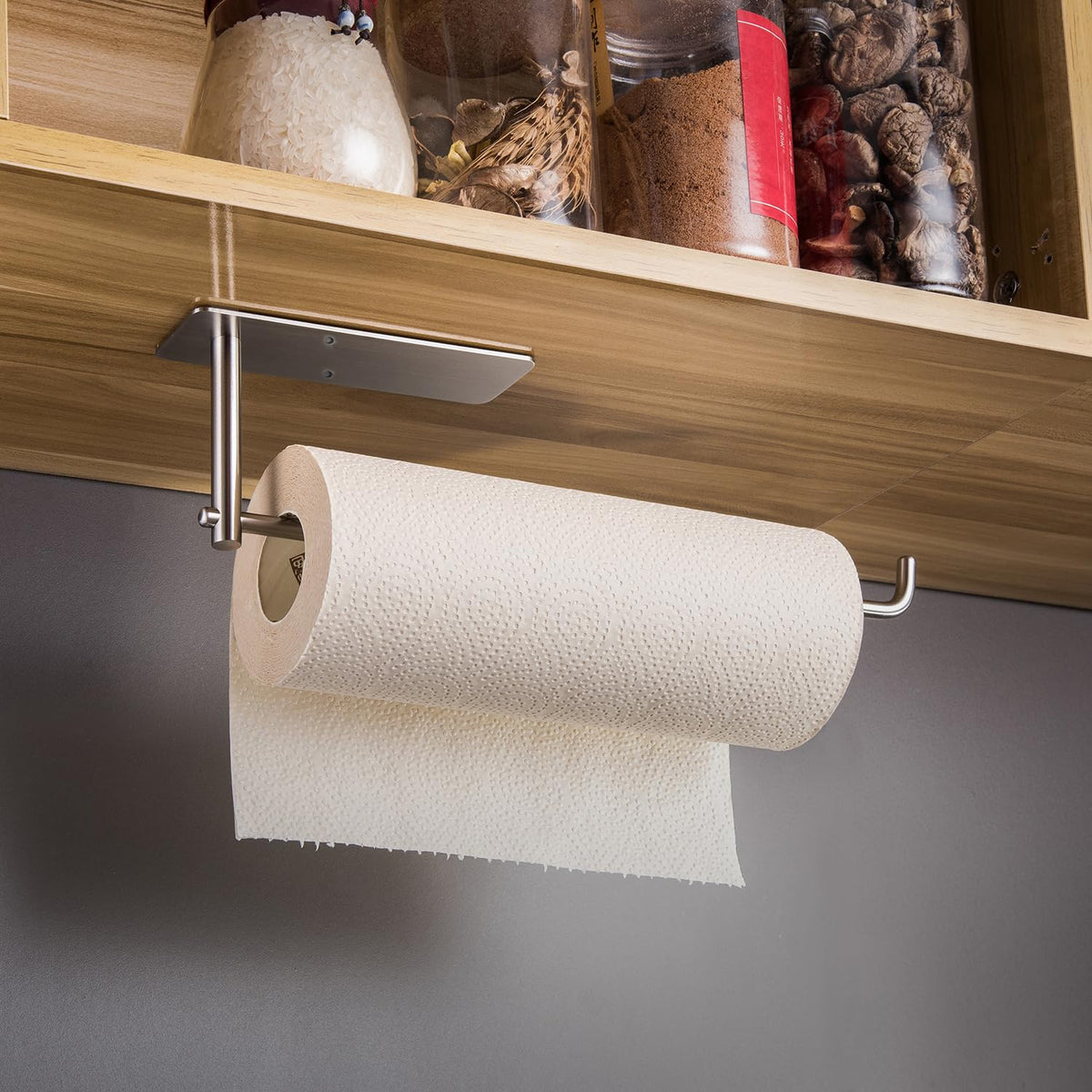 Suntech twelve-and-a-quarter-inch-length holder fits standard rolls neatly.