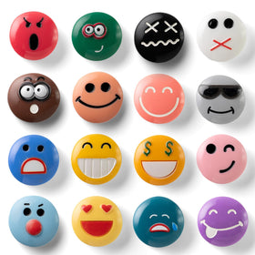 SUNURS smiley-face fridge magnet with playful design and reliable hold