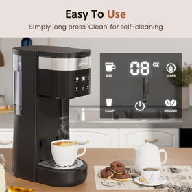 SUNVIVI 30oz reservoir with detachable tank for multiple brews