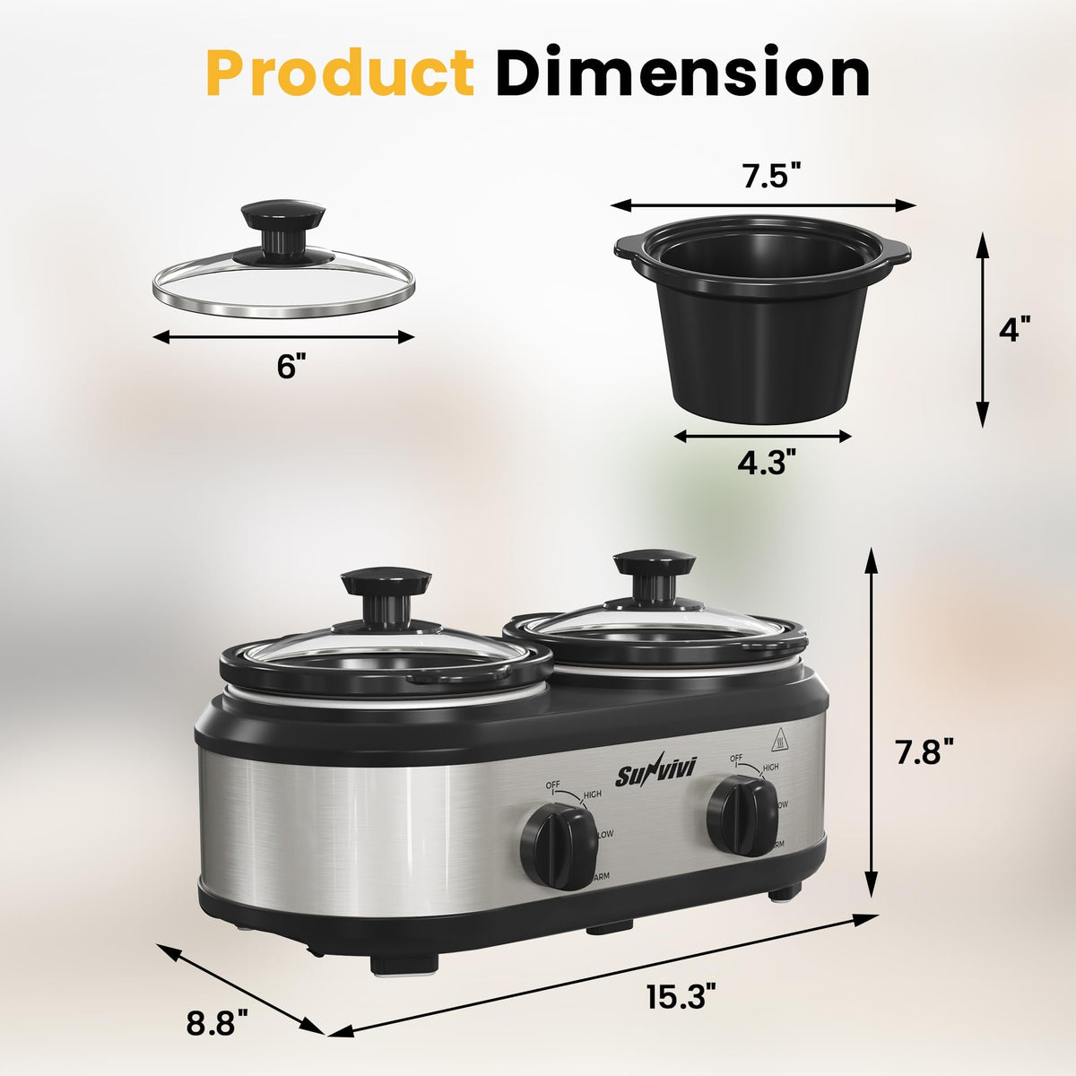 Sunvivi entertaining setup ready for parties and gatherings.