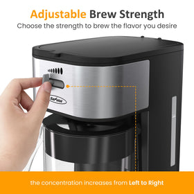 SUNVIVI set includes reusable filter basket and pitcher