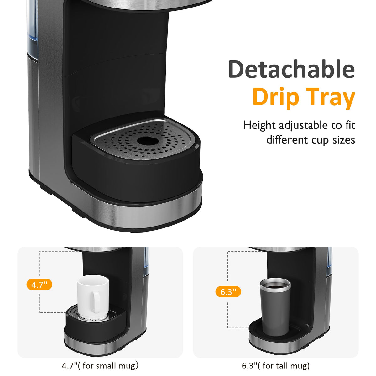 SUNVIVI reusable filter reduces waste and simplifies cleanup.