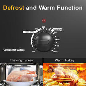 Sunvivi Roaster Oven versatile for roasting, baking, and more.