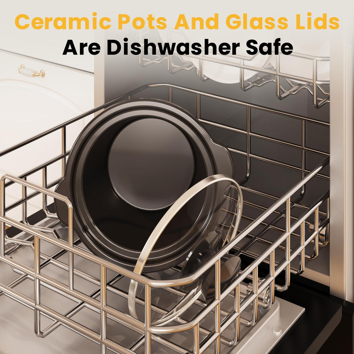 Sunvivi stainless steel base complements any kitchen counter.