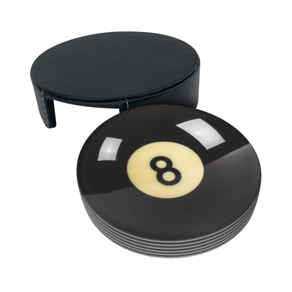 Sunwarshile gift-ready leather coaster packaging