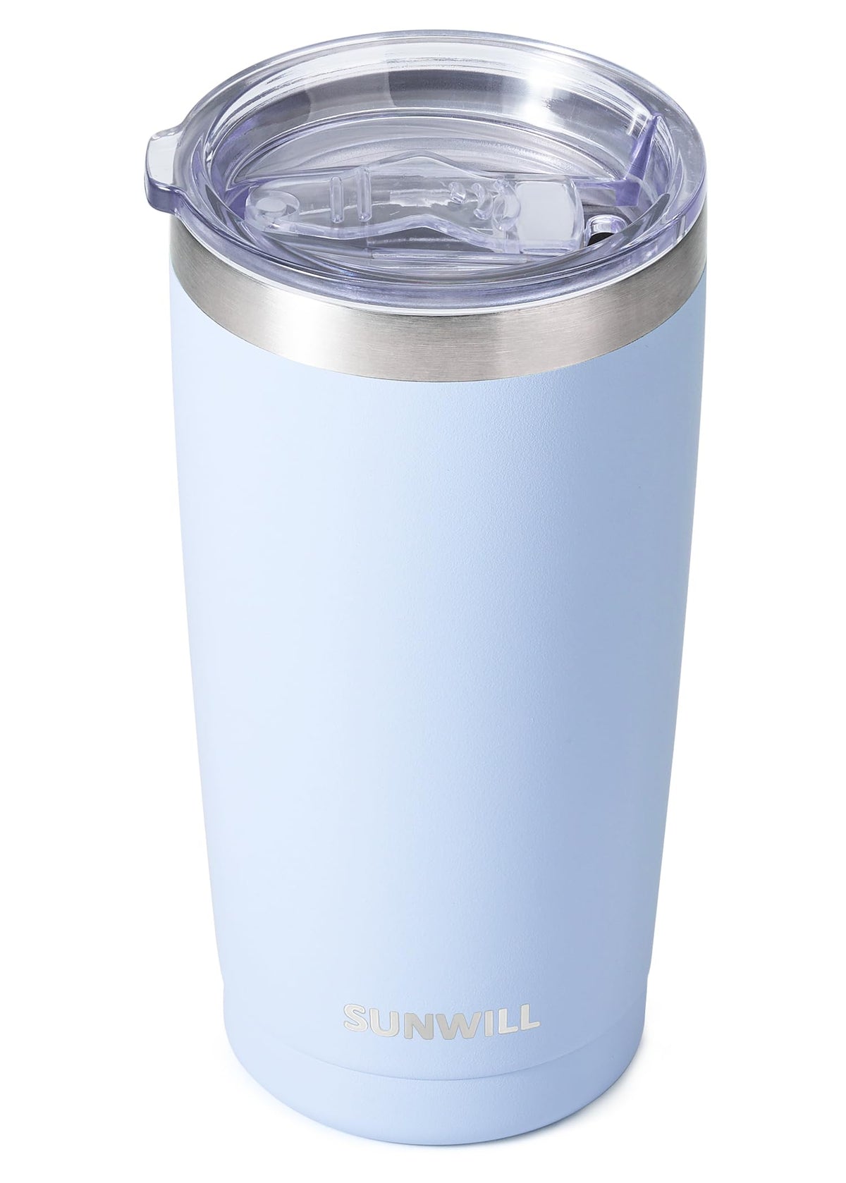 Sunwill Travel Coffee Tumbler 20oz front view ideal for hot coffee on the go