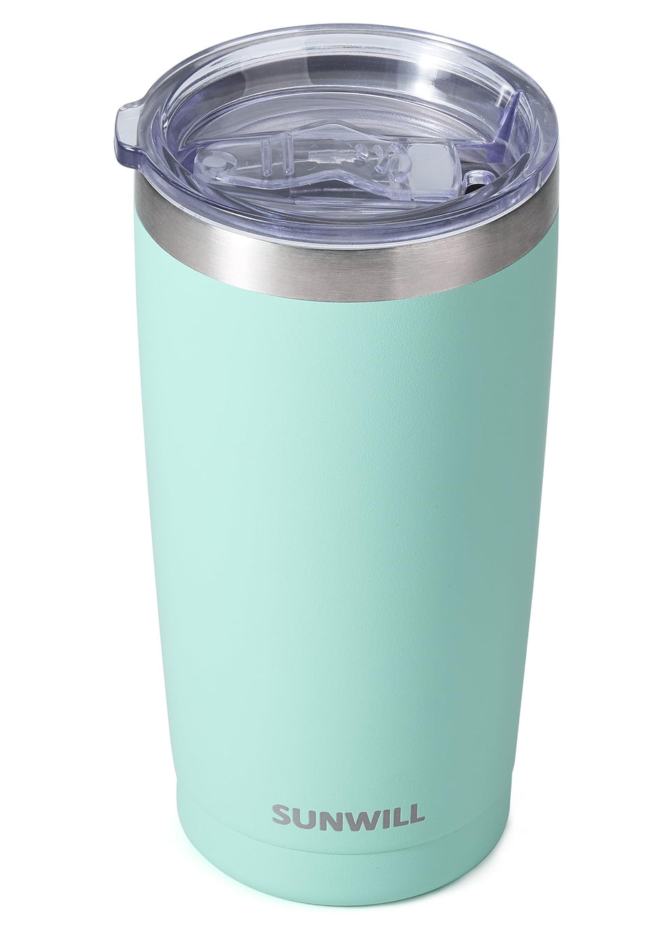 SUNWILL Travel Coffee Tumbler 20oz front view for on-the-go use
