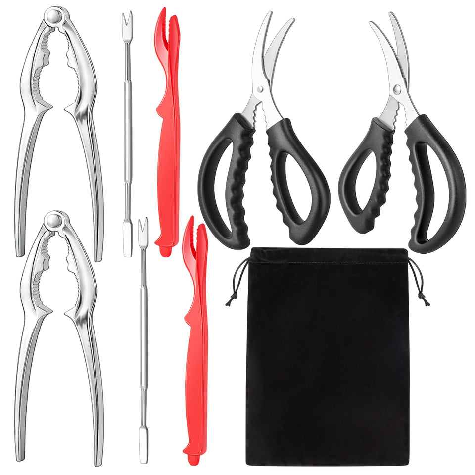 Suoundey seafood cracker tool set cracking crab claws quickly