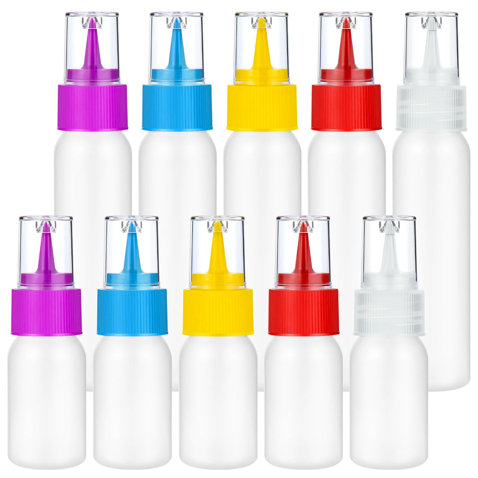 Suoundey 1oz clear squeeze writer bottle for precise cake decorating