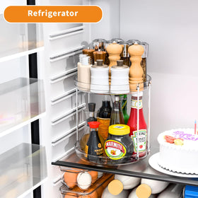SuoXing medicine cabinet organizer speeds medicine retrieval.