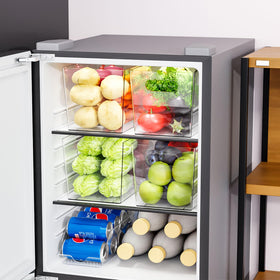 SuoXing multi-purpose bin for fridge and pantry organization