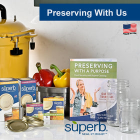 Superb Sealing Solutions food-grade lids safe for preserved foods
