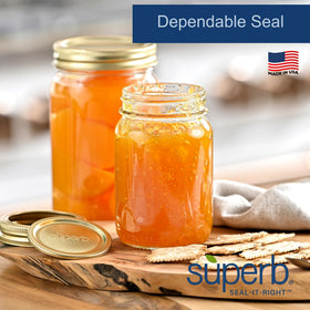 Made in USA banner indicating home canning craftsmanship