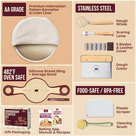 Superbaking bread sling silicone for precise, non-stick loaf transfer.