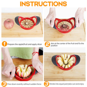 Supercenter compact kitchen accessory for fast core and slice