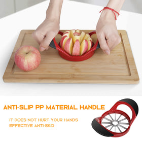 Supercenter dishwasher-safe apple cutter cleans up in minutes