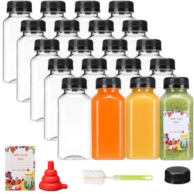 SuperLELE 8oz bottle with tamper-evident cap for on-the-go beverages.