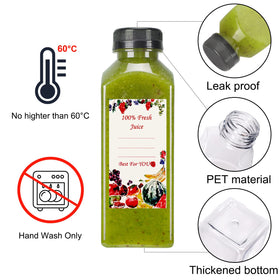 SUPERLELE black caps provide secure, spill-resistant bottle closures.