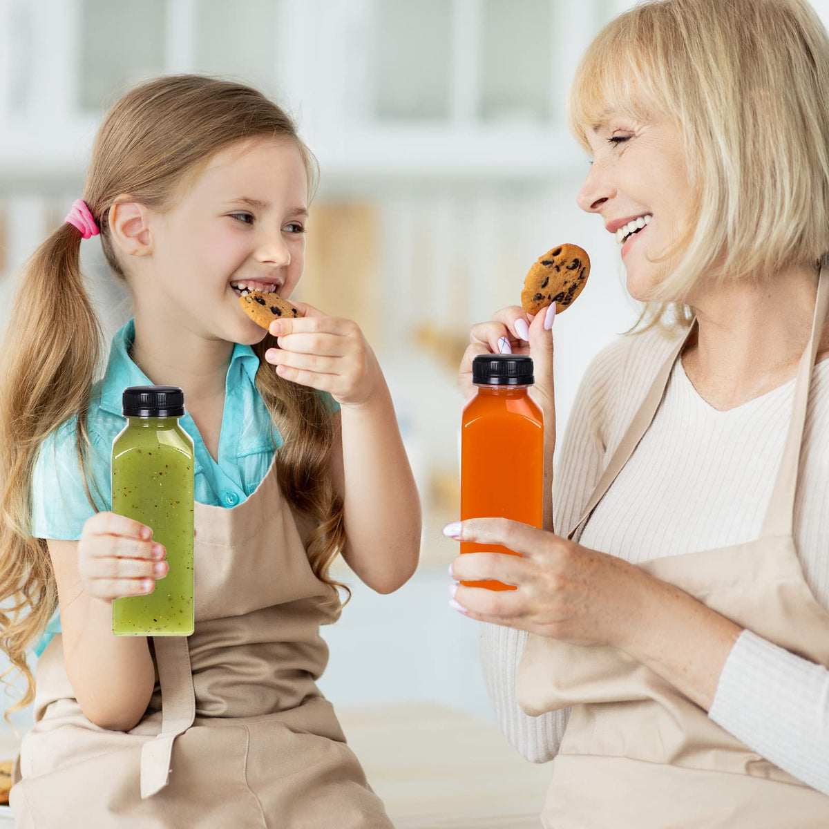 SUPERLELE label stickers help organize flavors at home or in a shop.