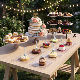 Supernal BPA-free plates emphasize safe, non-toxic serving for guests