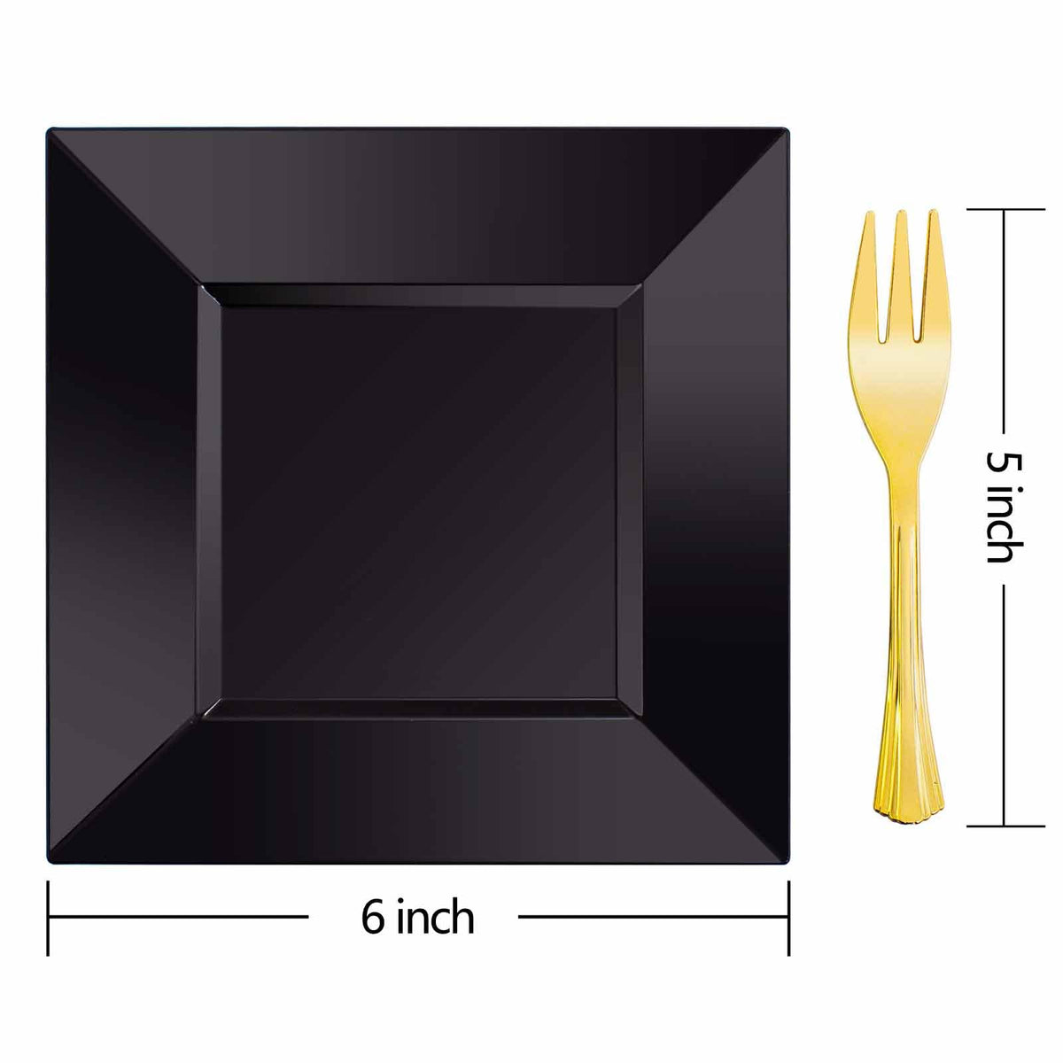 Supernal easy-cleanup disposable dinnerware after the event