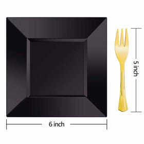 Supernal easy-cleanup disposable dinnerware after the event