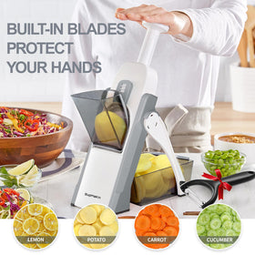 SupMaKin Adjustable Thickness feature enables precise cuts from 0.1 to 8 mm.