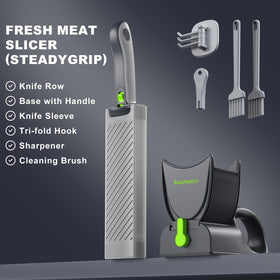 SupMaKin Fresh Meat Slicer in premium gift packaging for cooking enthusiasts.