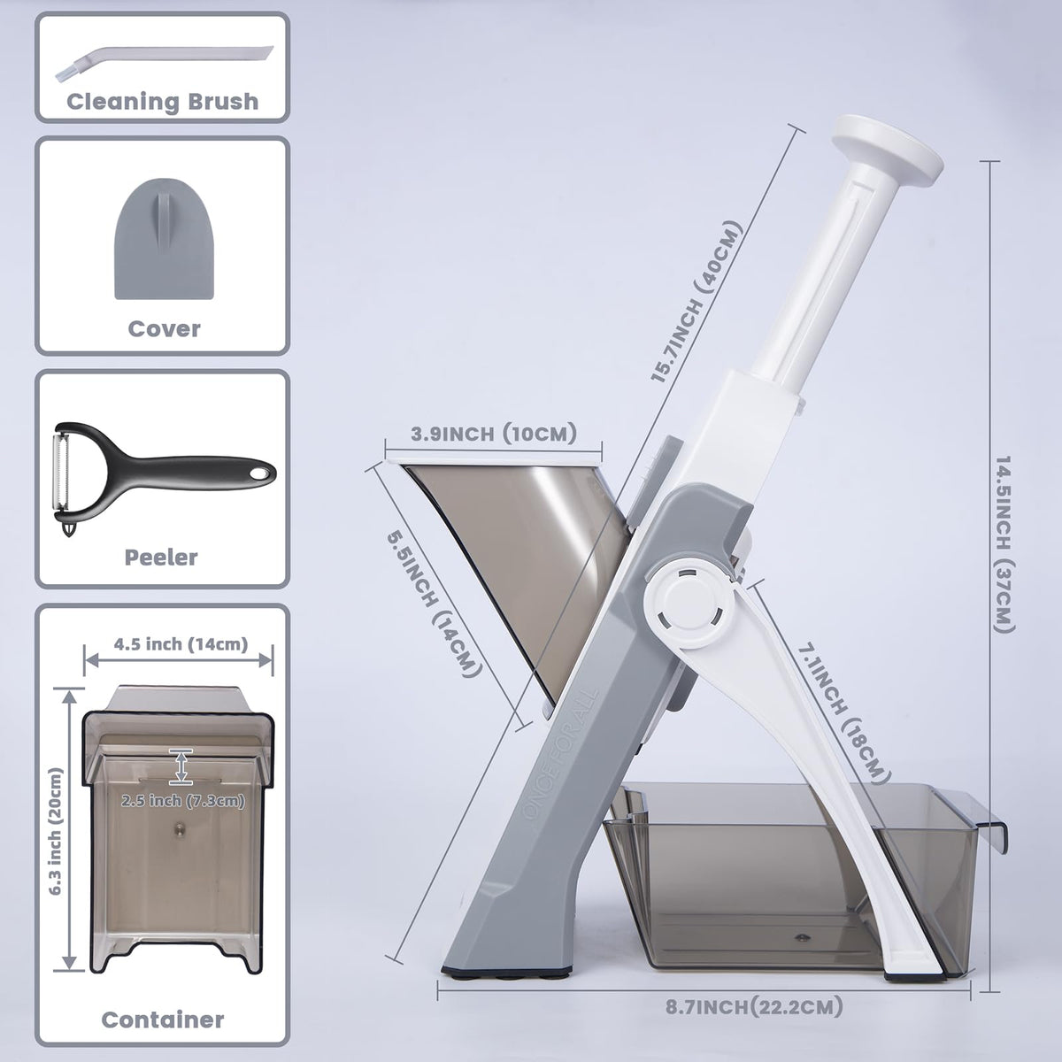 SupMaKin Non-Slip Base keeps stable slicing during quick kitchen prep.
