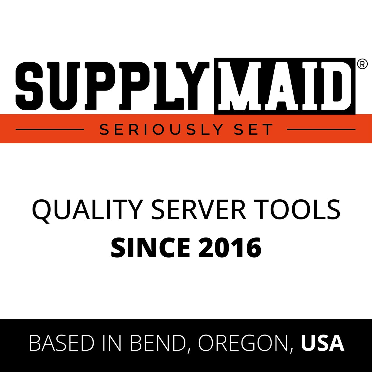SupplyMaid professional waitstaff in-use in a restaurant setting.