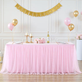 Suppromo stretch-fit 6ft tablecloth enables fast, wrinkle-free placement.