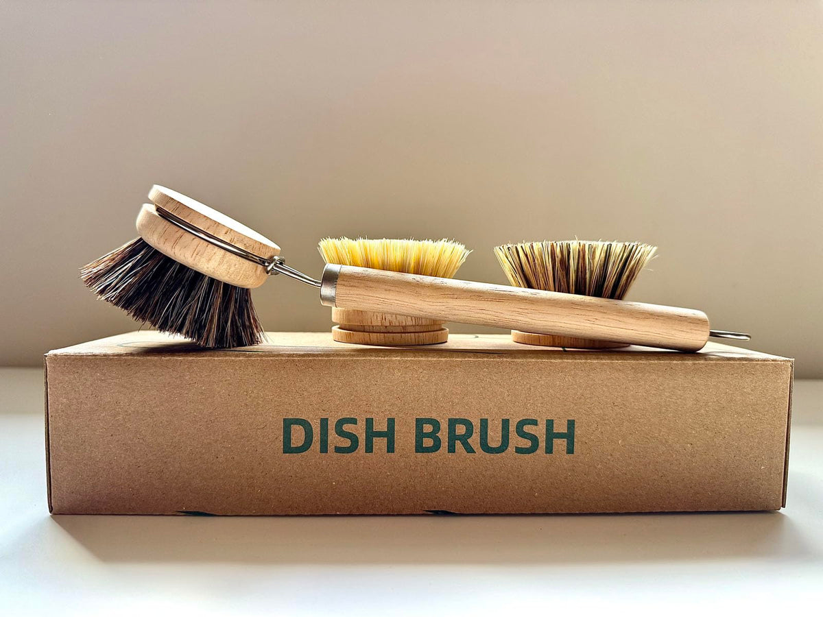 SUPRNN horsehair head for gentle dish cleaning on delicate items