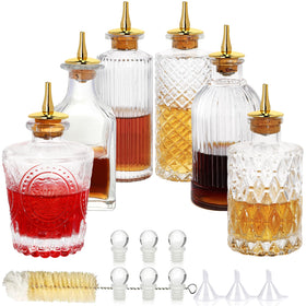 SuproBarware bitters bottle with dash top for precise cocktail pours.