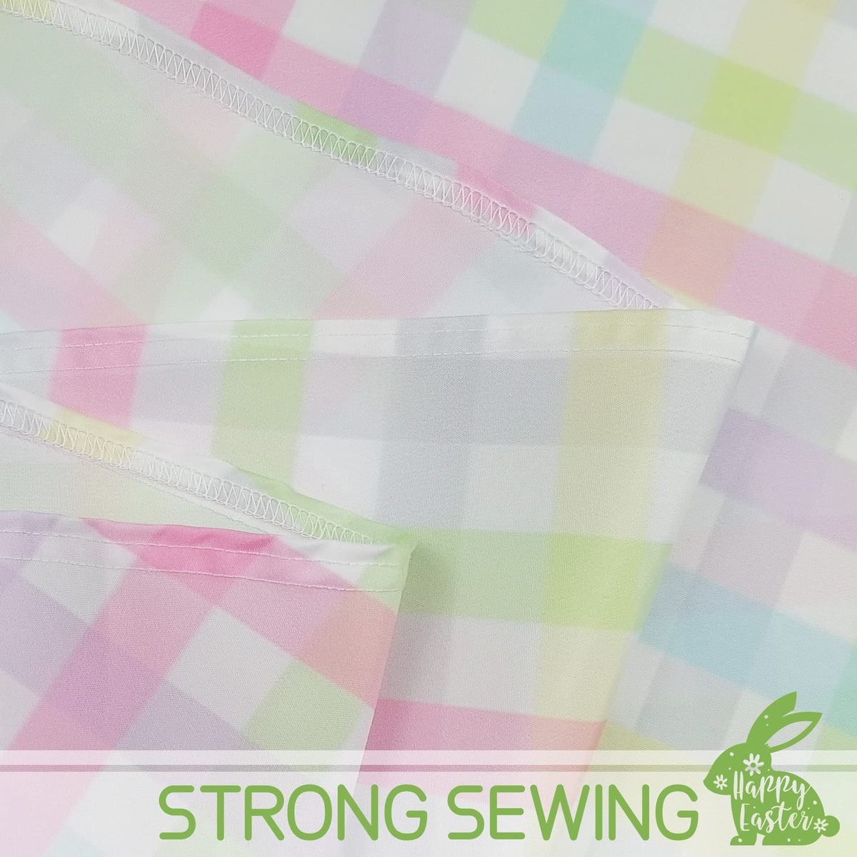 SuQKXCo easy-care tablecloth machine washable for fast, hassle-free maintenance