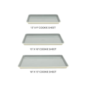 Sur La Table Bake Sale 18x13 nonstick sheet great for cookies and roasting.