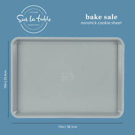 Sur La Table Bake Sale cookie sheet multi-use for cookies, vegetables, and roasts.
