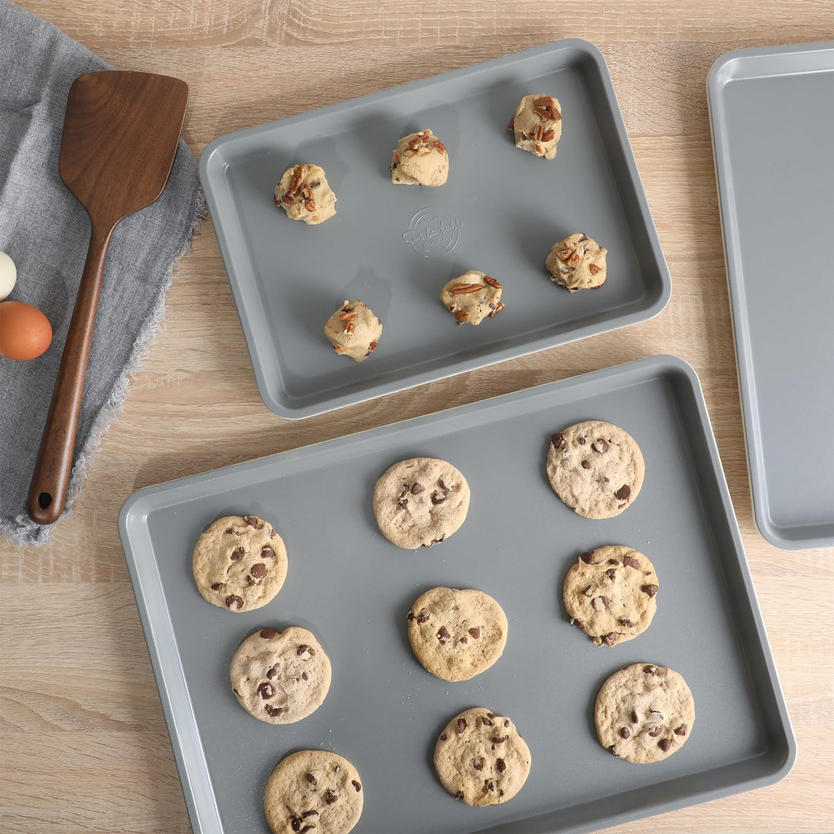Sur La Table Bake Sale oven-safe up to 450°F for versatile cooking.