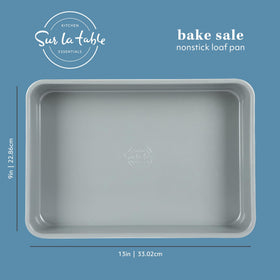 Sur La Table Bake Sale pan supports easy serving and quick cleanup